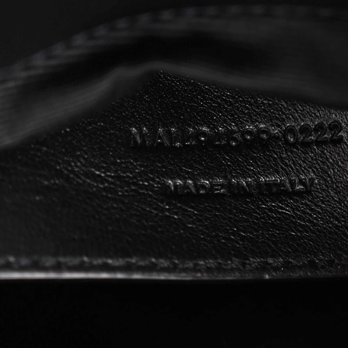 Calfskin Y Quilted Monogram Small Loulou Chain Satchel Black