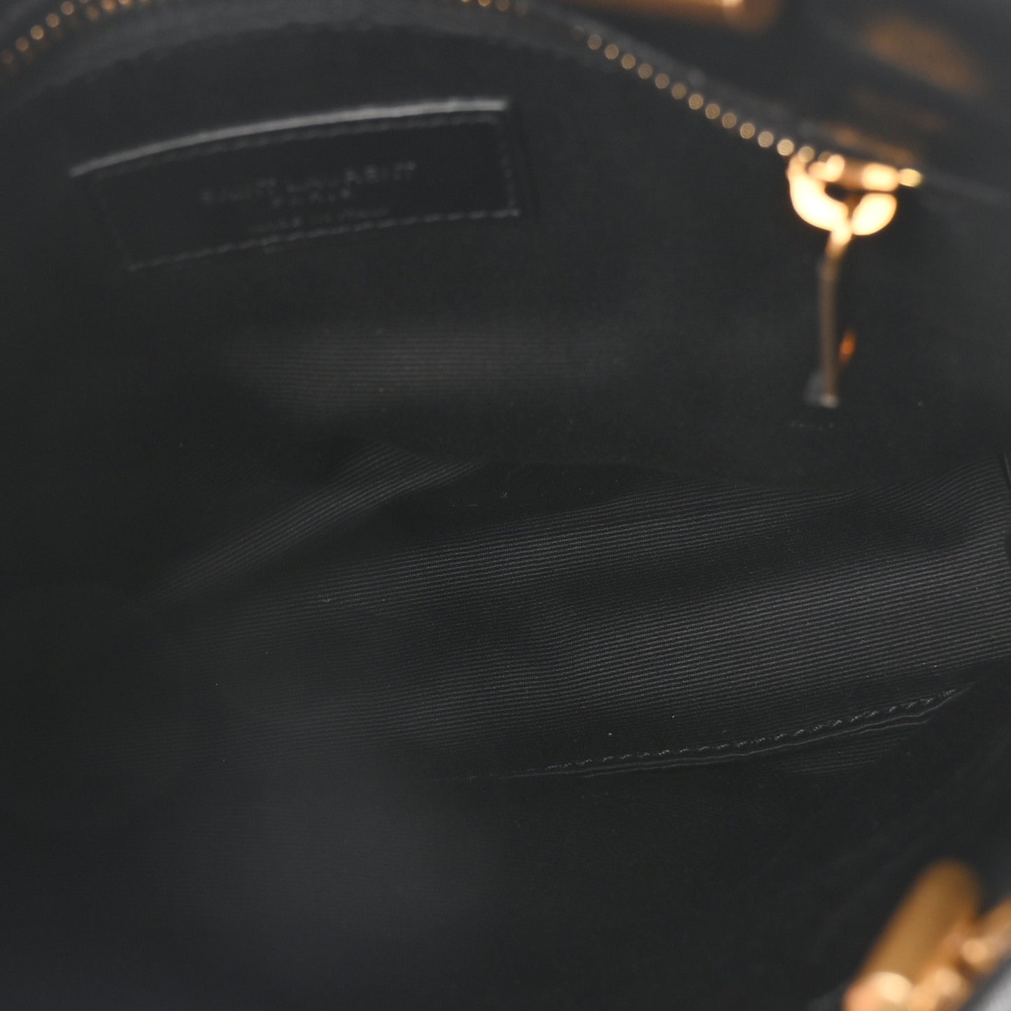 Lambskin Carre Quilted Mini Shopping Bag Black