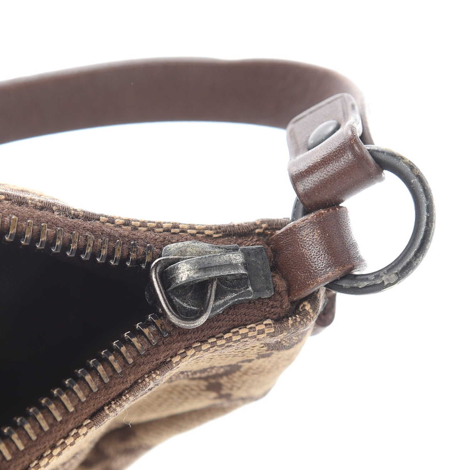 Gucci Monogram Small Pochette Brown 10 of 10