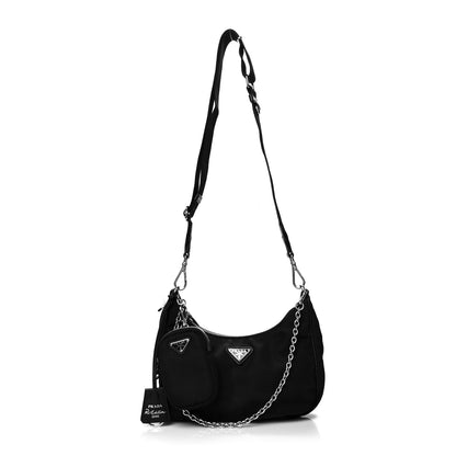 Prada Nylon Re-Edition 2005 Shoulder Bag Black 1 of 11