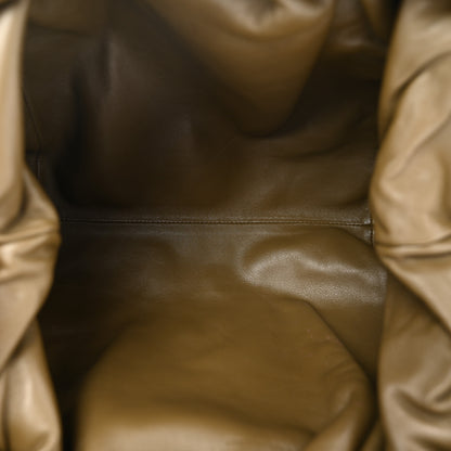 Bottega Veneta Smooth Butter Calf The Pouch Oversized Clutch Mustard 5 of 10