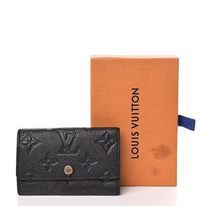 Louis Vuitton Empreinte Multicles 6 Key Holder Black 12 of 12