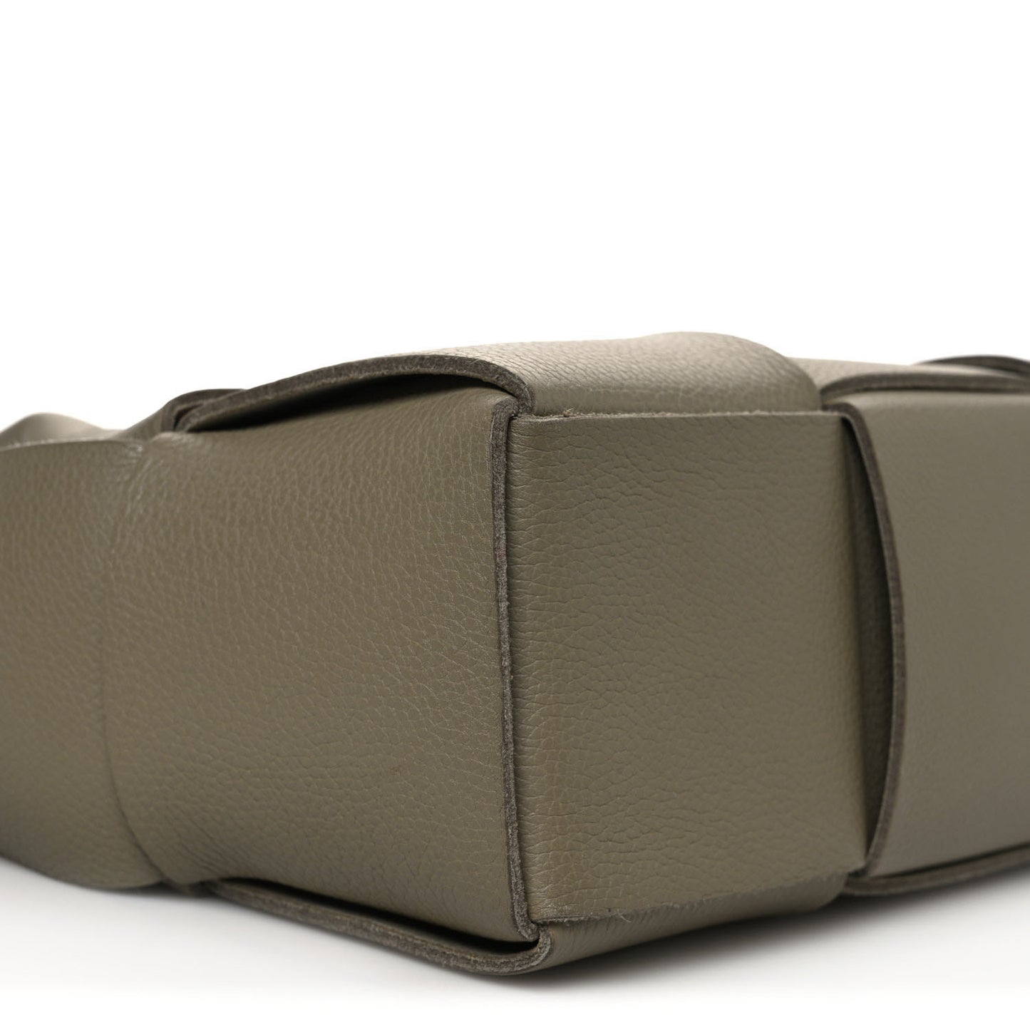 Nappa Maxi Intreccio Mini Arco Tote Taupe Grey