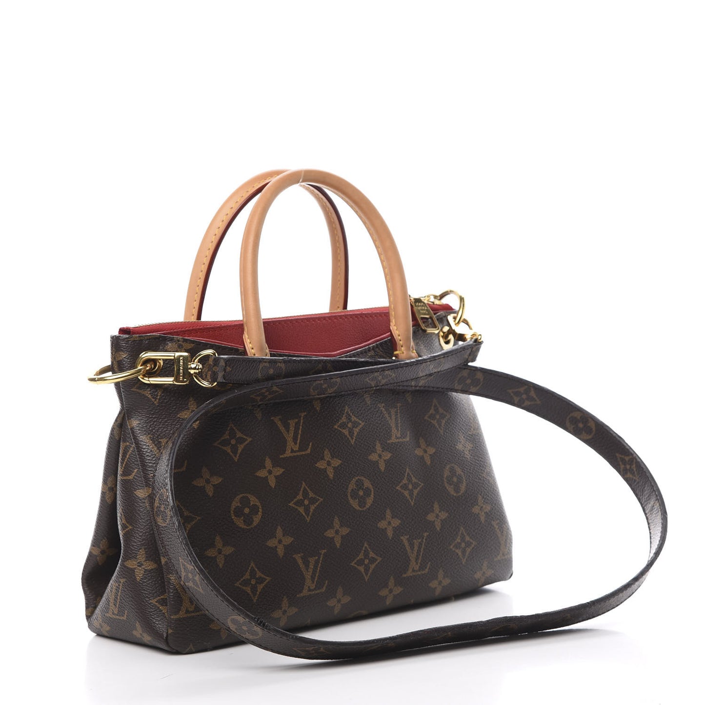 Monogram Pallas BB Cherry