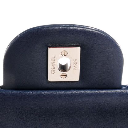 Chanel Patent Jumbo Double Flap Navy Blue 5 of 8