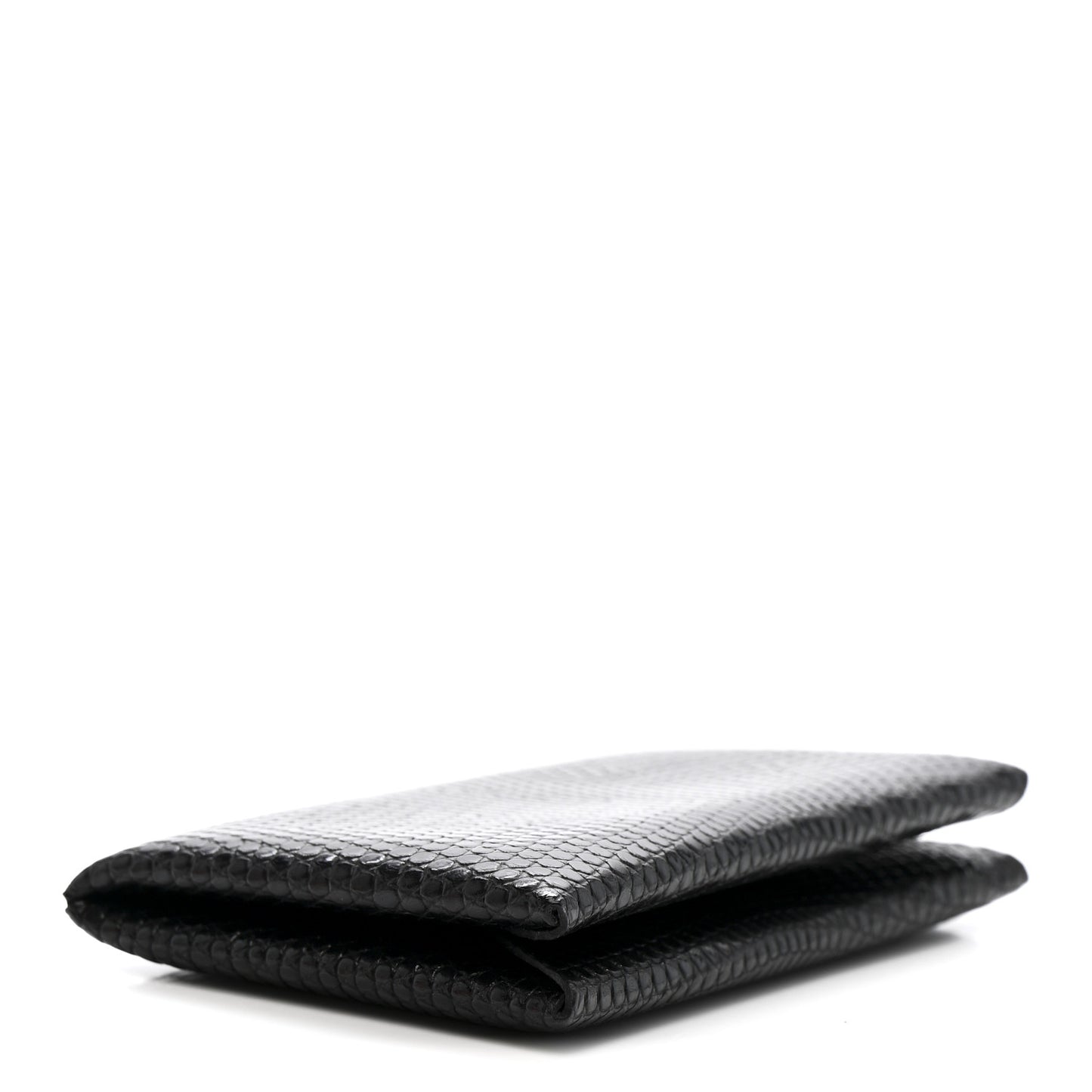 Lizard Calvi Card Case Black