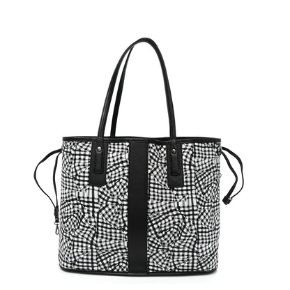 MCM Visetos Medium Liz Reversible Shopper Tote Black 2 of 15