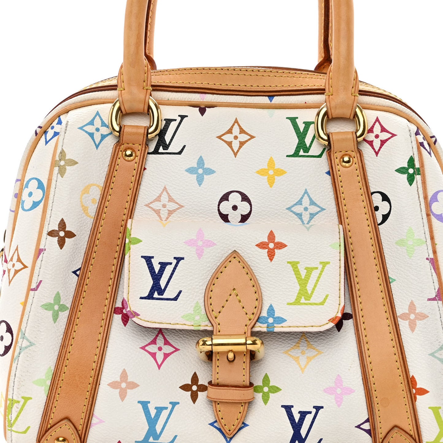 Monogram Multicolor Priscilla White