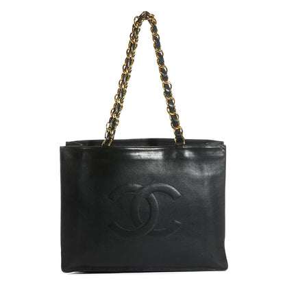 Chanel Lambskin CC Shoulder Bag Black 1 of 7