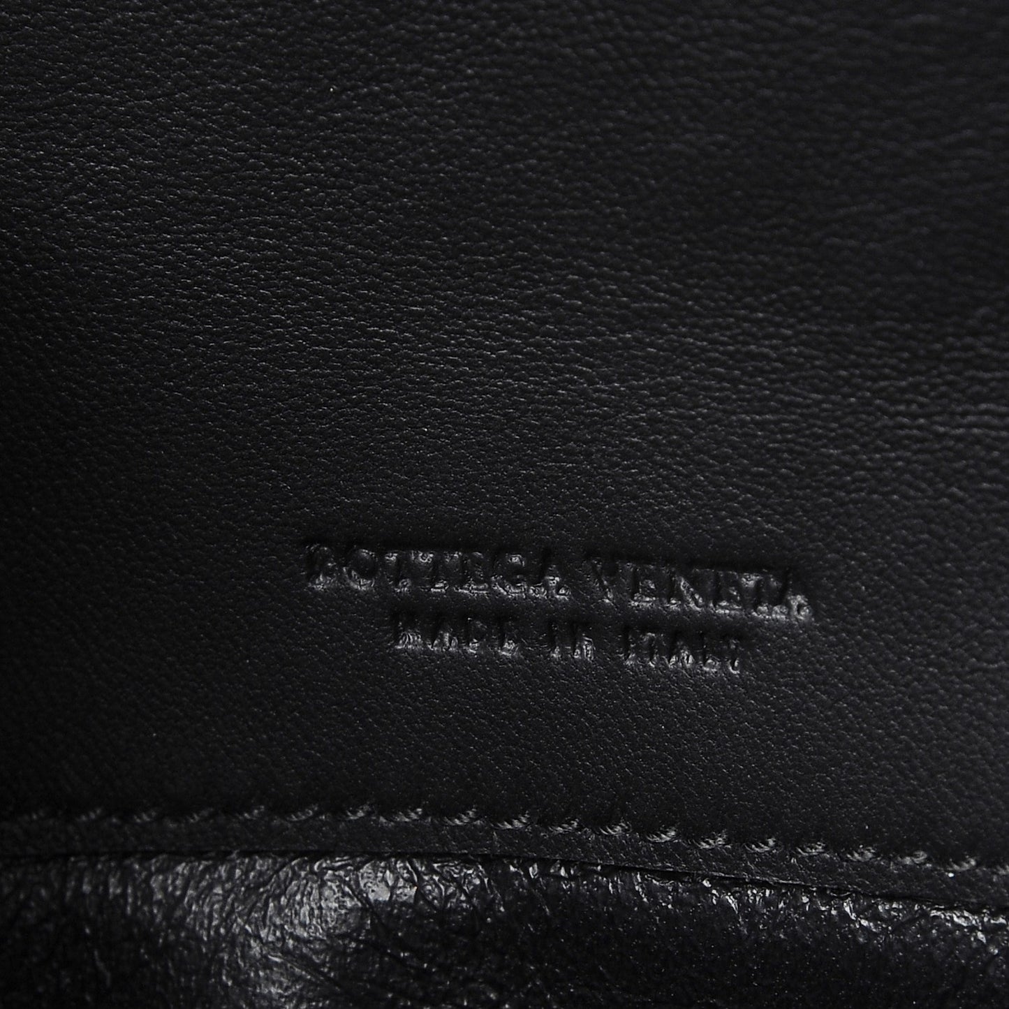 Nappa Intrecciato Continental Flap Wallet Nero Black