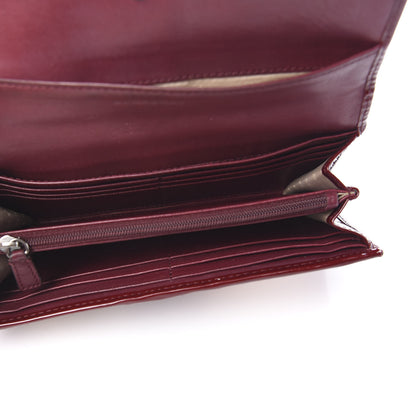 Burberry Supernova Check Penrose Continental Wallet Berry 4 of 5