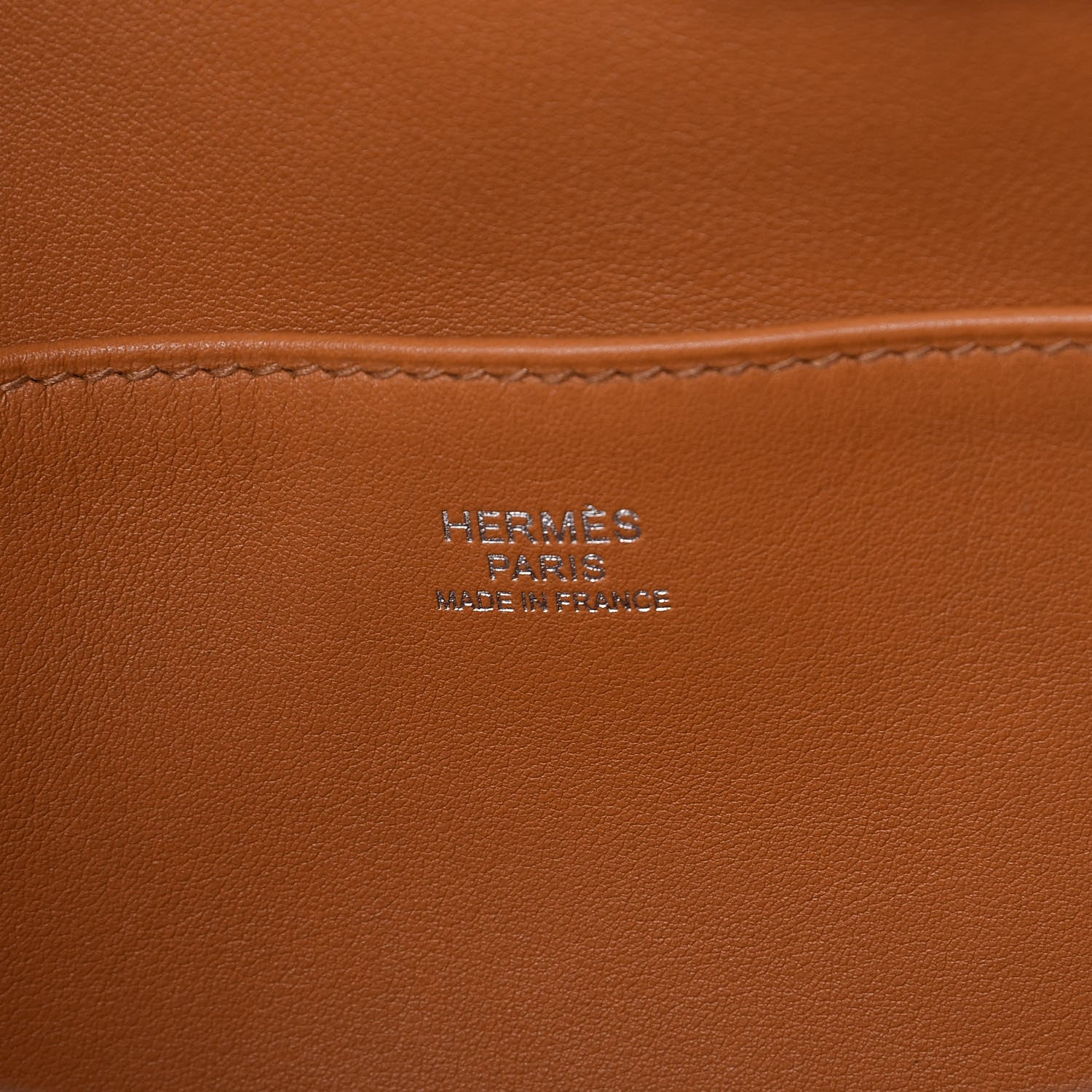 Hermes Evercolor Swift Sac Licol 17 Toffee Havane Capucine 6 of 14
