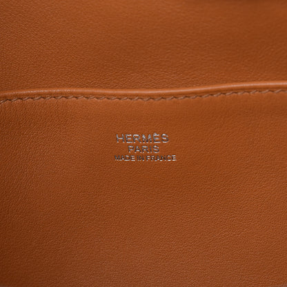 Hermes Evercolor Swift Sac Licol 17 Toffee Havane Capucine 6 of 14
