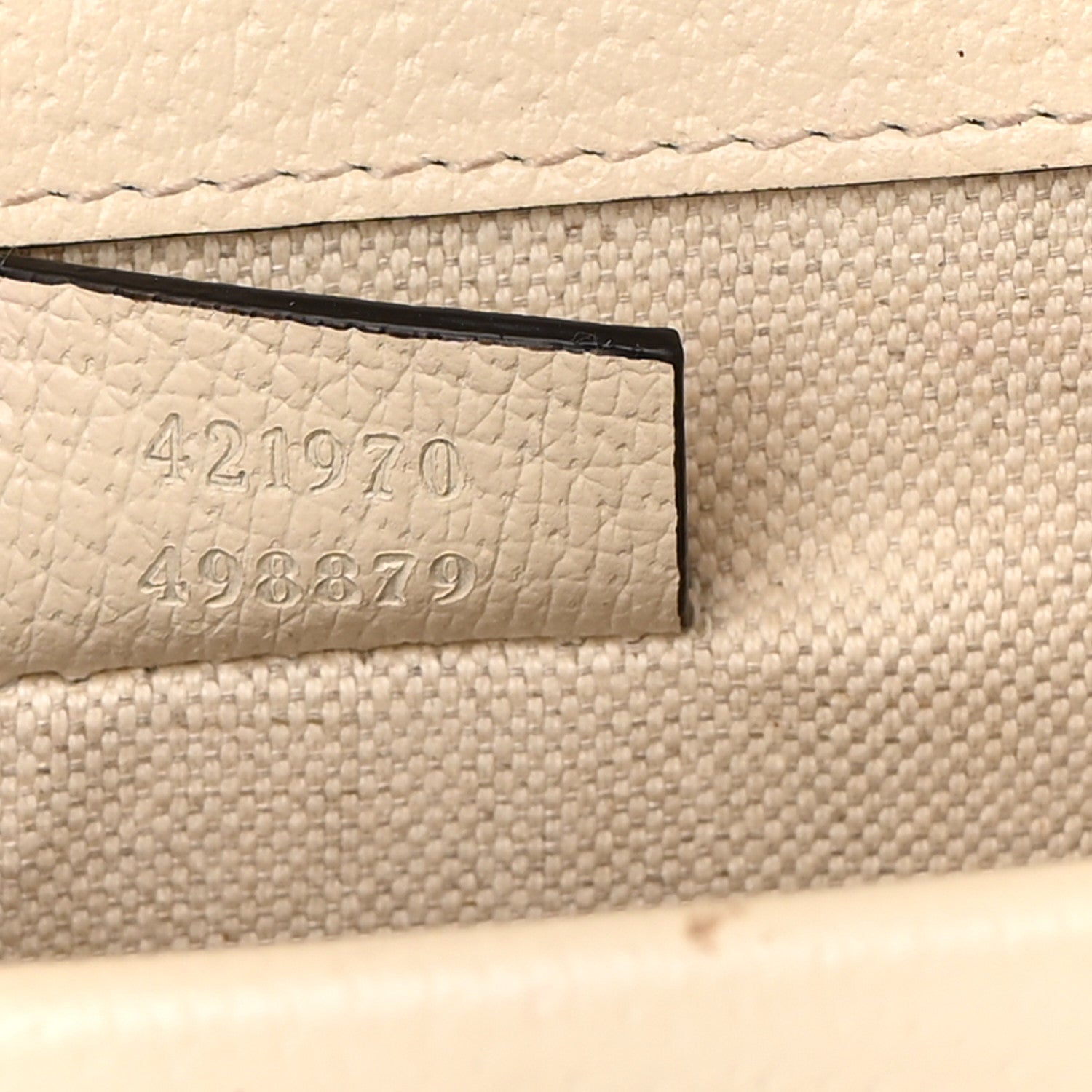 Gucci Textured Calfskin Crystal Mini Dionysus Shoulder Bag Mystic White 7 of 16