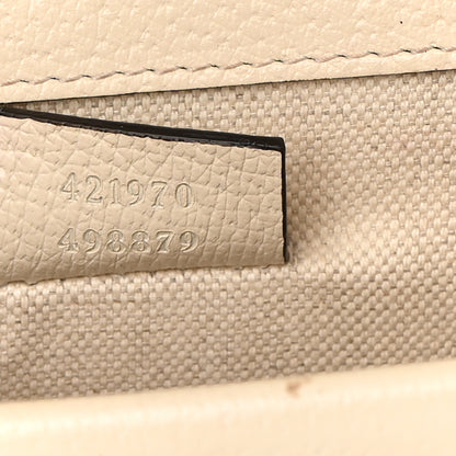 Gucci Textured Calfskin Crystal Mini Dionysus Shoulder Bag Mystic White 7 of 16