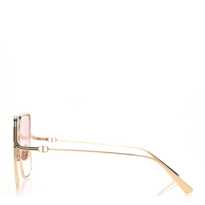 Christian Dior Metal EverDior Square Sunglasses Rose Gold 3 of 9