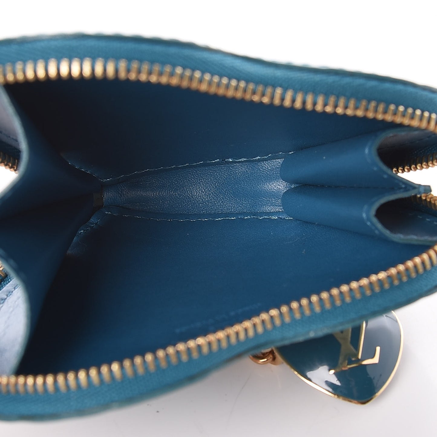 Vernis Heart Coin Purse Blue Galactic