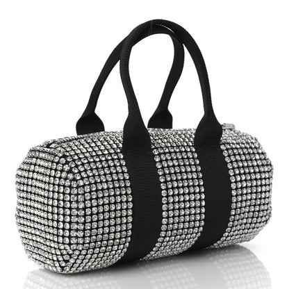 Alexander Wang Mesh Crystal Cruiser Mini Duffle White 2 of 7