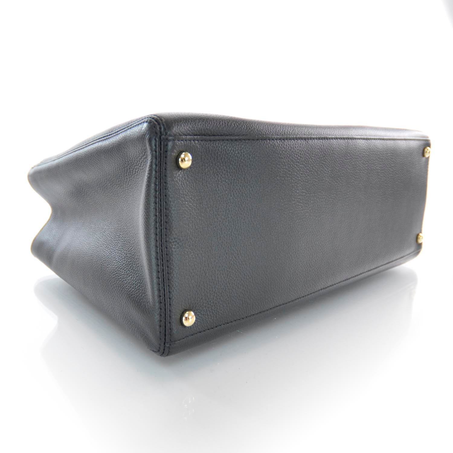 Chanel Caviar Cerf Executive Shopper Tote Black 4 of 11