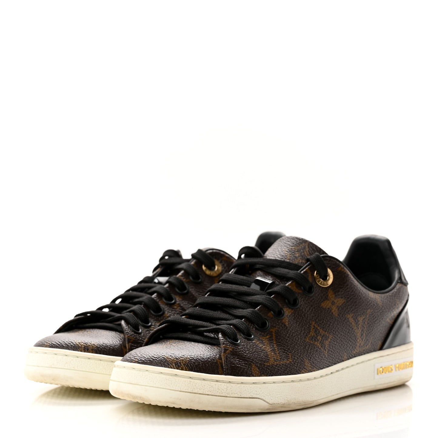 Patent Monogram Frontrow Sneakers 34.5