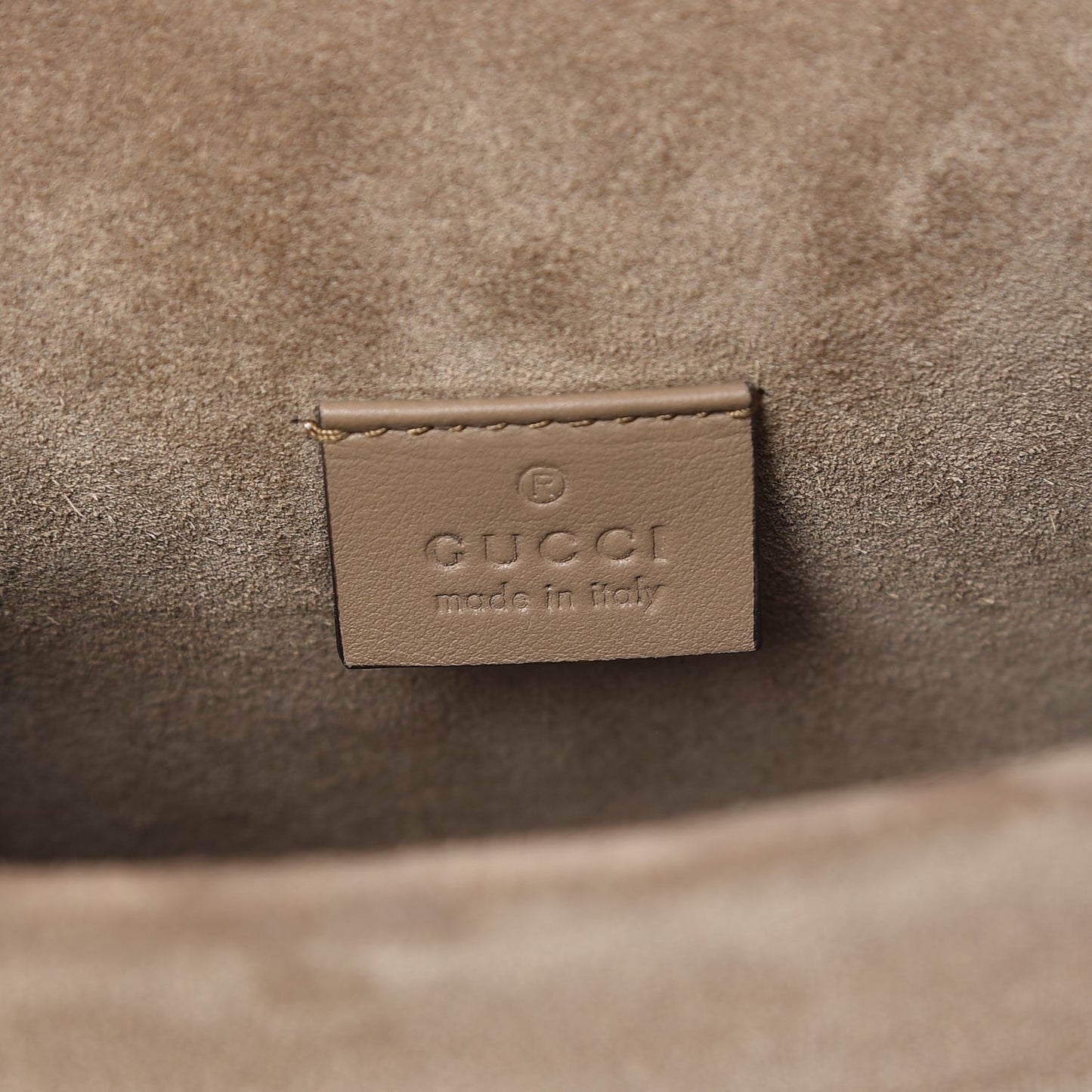 GG Supreme Monogram Mini Dionysus Shoulder Bag Taupe