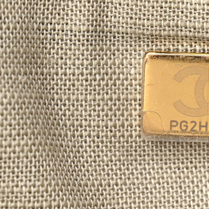 Chanel Mixed Fibers Small Deauville Tote Navy 7 of 10