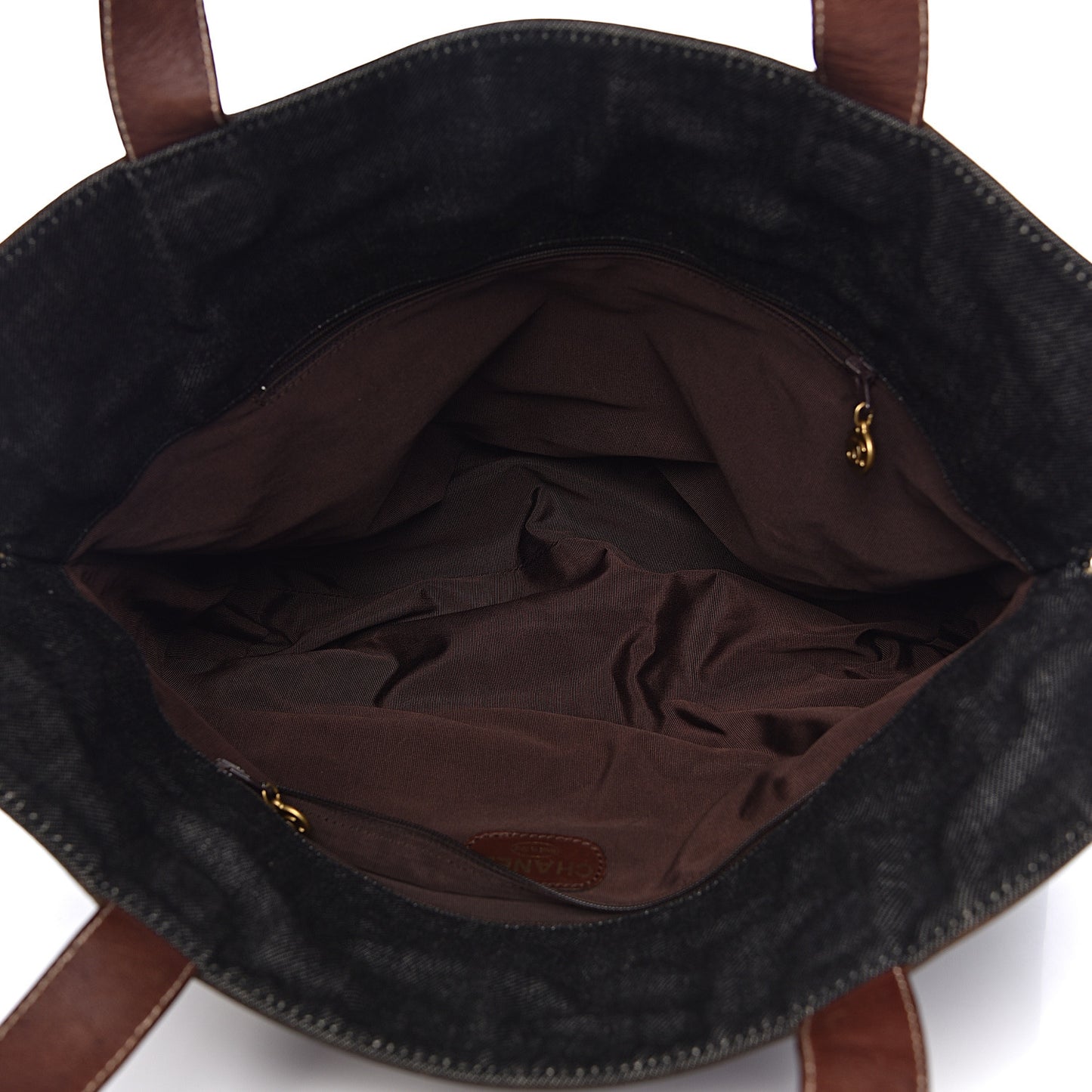 Denim Calfskin CC Tote