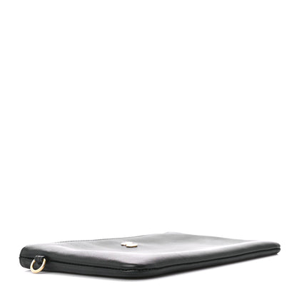 Chanel Shiny Calfskin Chanel 22 Removable Pouch Black 4 of 8