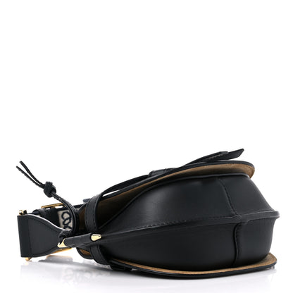 Loewe Calfskin Jacquard Mini Gate Dual Bag Black 4 of 8