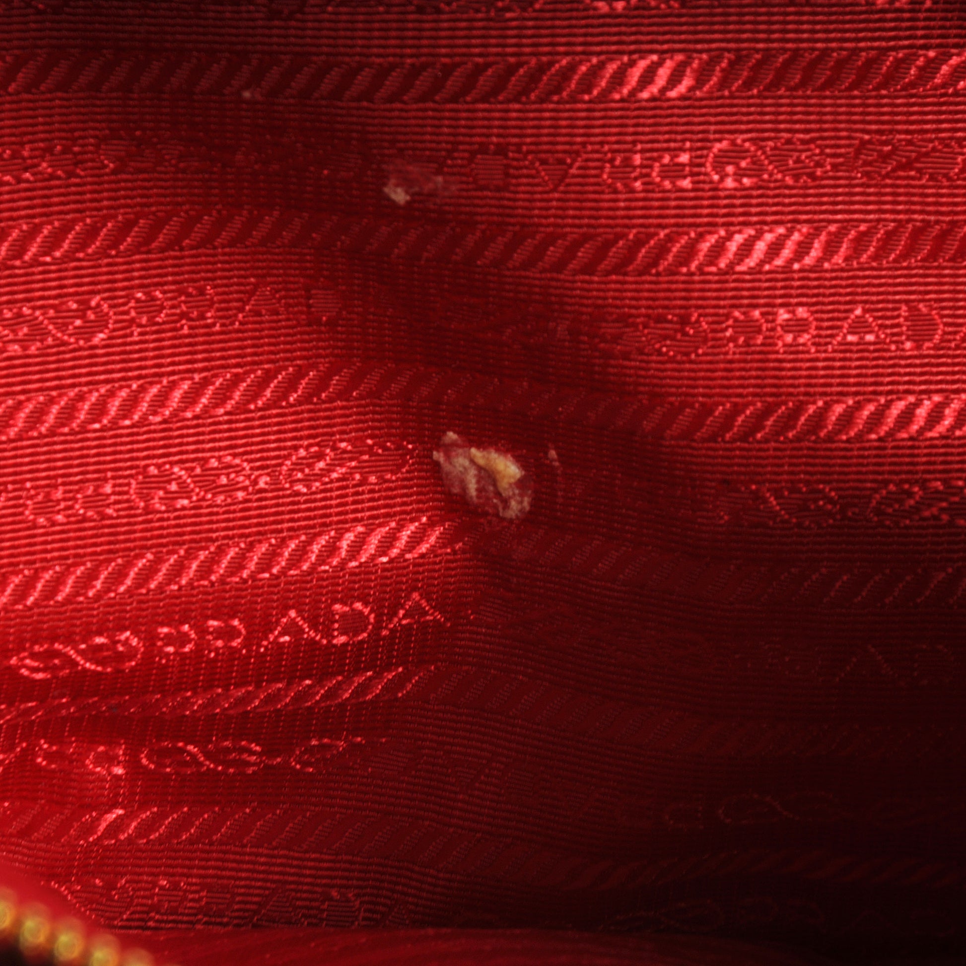 Prada Vitello Daino Lux Small Tote Rosso 7 of 9