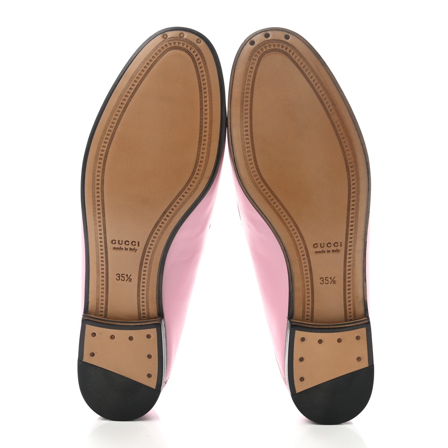 Gucci Lambskin Mystic Cat Womens Brixton Horsebit Loafers 35.5 Perfect Pink 5 of 9