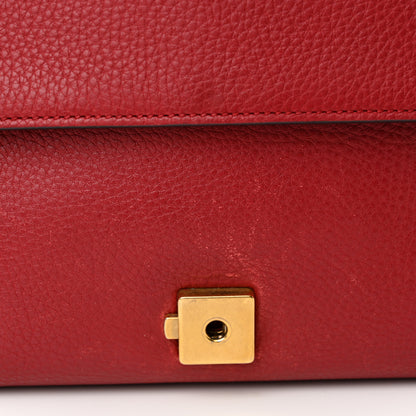 Gucci Cellarius Calfskin GG Marmont Shoulder Bag Vulcanic Red 13 of 17