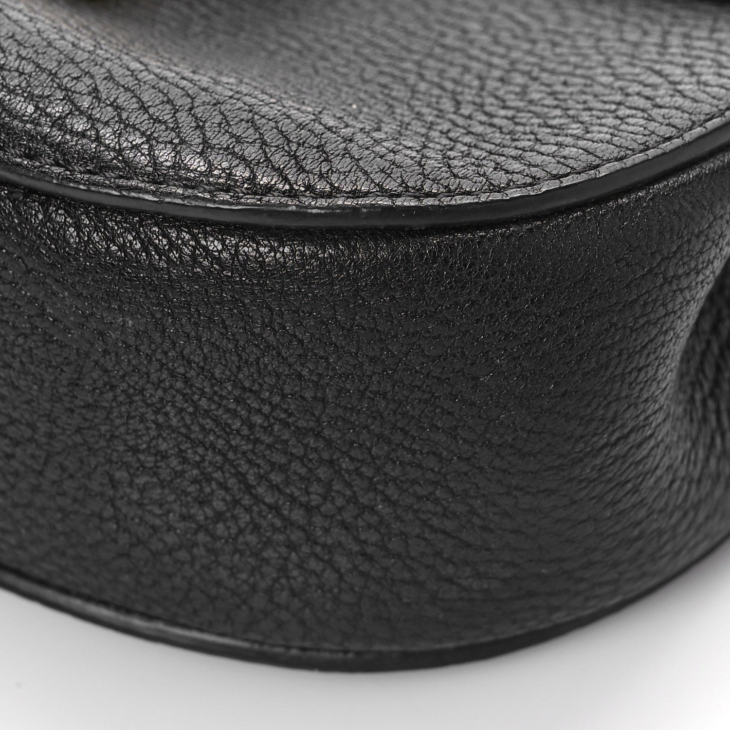 Chloe Grained Lambskin Mini Drew Shoulder Bag Black 8 of 8