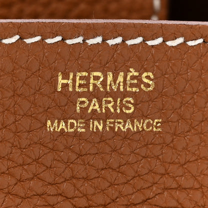 Hermes Togo Birkin 30 Gold 6 of 12