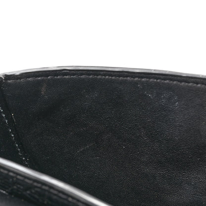 Alexander Wang Crocodile Embossed Calfskin W Legacy Saddle Bag Black 10 of 12