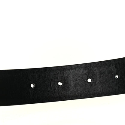 Chanel Calfskin Crystal CC Belt 90 36 Black Red 4 of 5