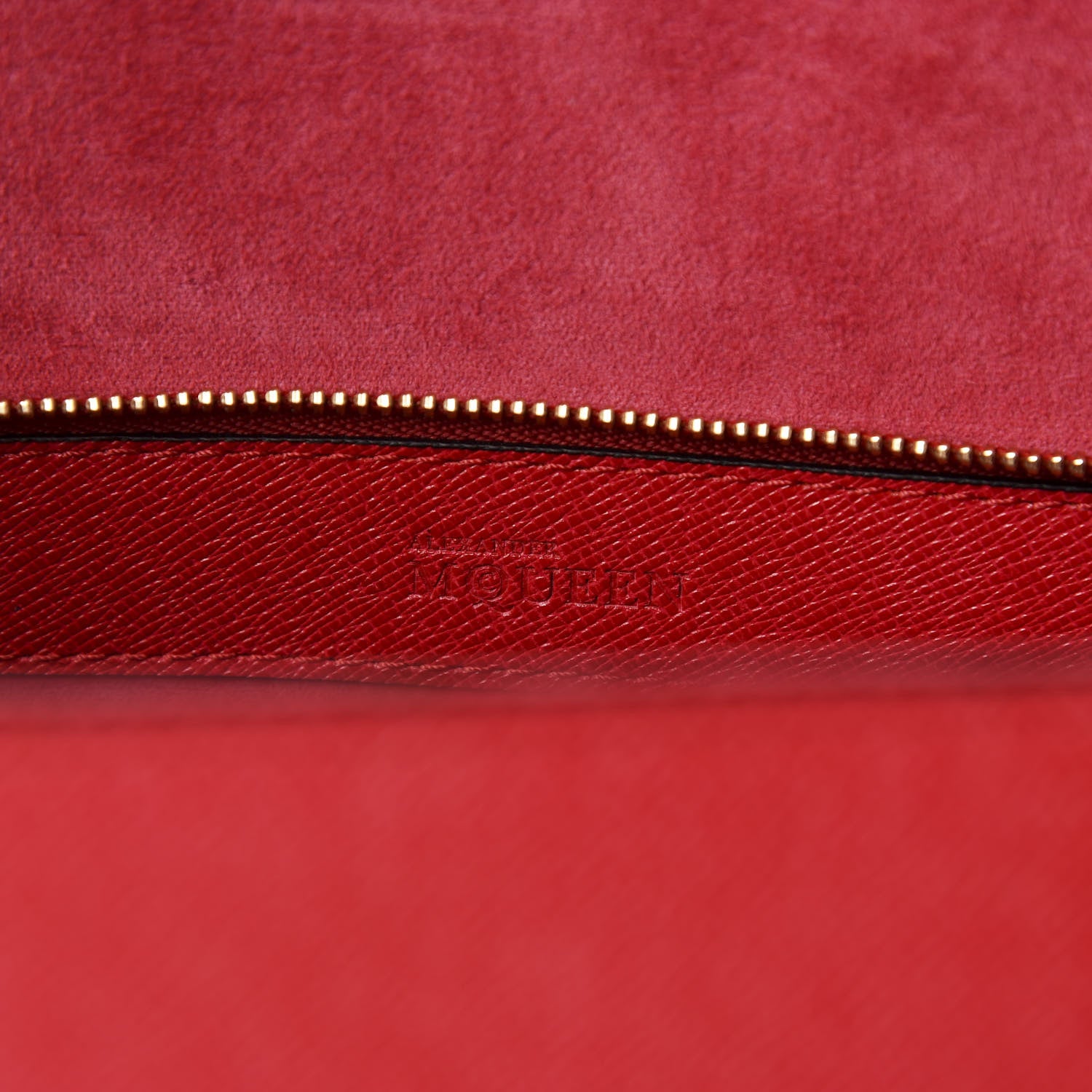 Alexander McQueen Grained Calfskin Heroine Shoulder Bag Red 9 of 12