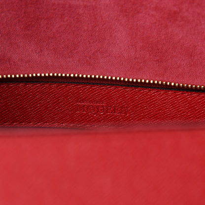 Alexander McQueen Grained Calfskin Heroine Shoulder Bag Red 9 of 12