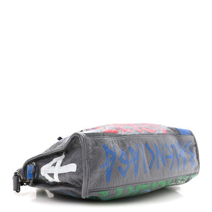 Balenciaga Agneau Graffiti All Over Classic Hardware S City Grey 5 of 11