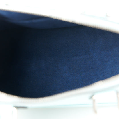 Louis Vuitton Epi Jacquard Alma BB Lagoon Blue 5 of 10