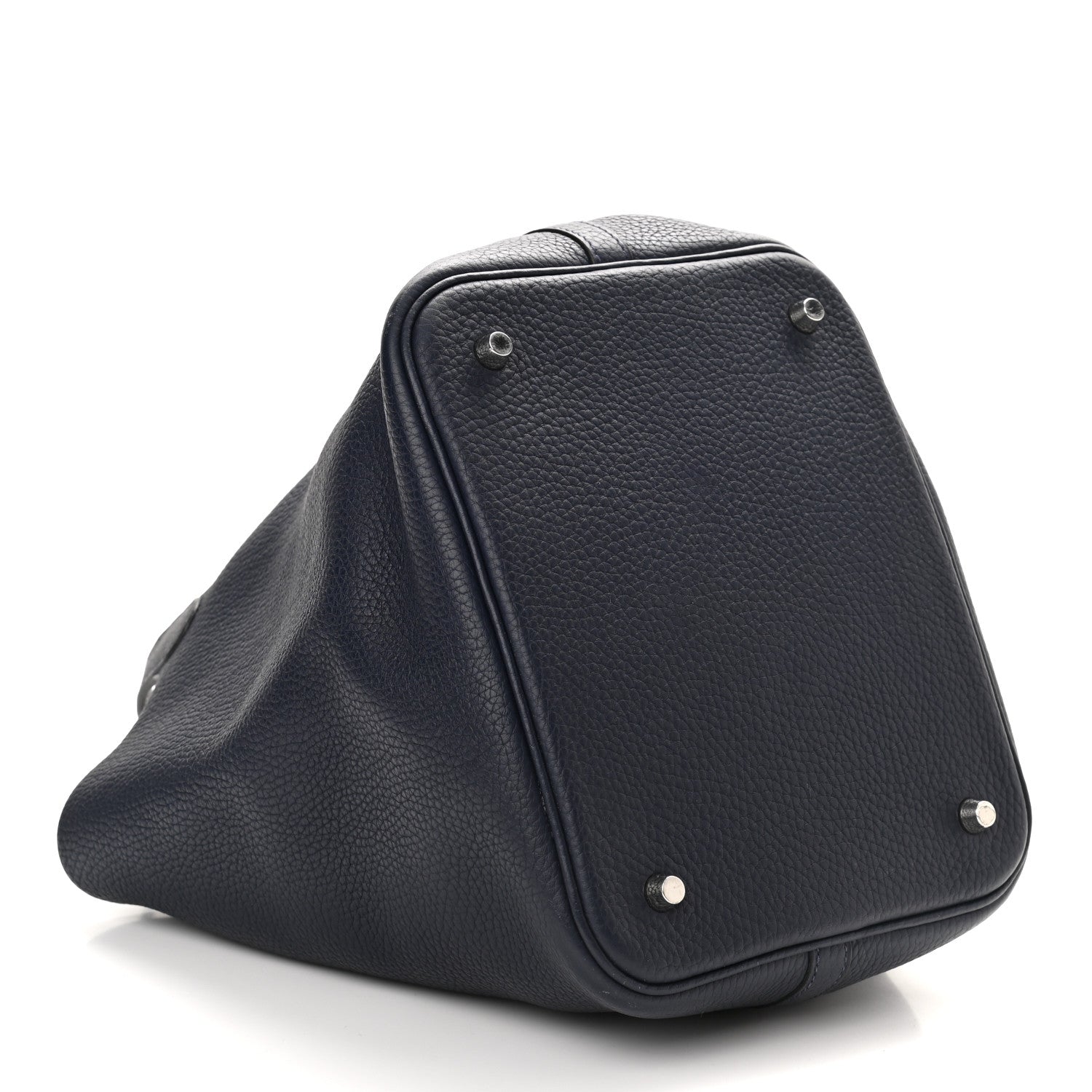 Hermes Taurillon Clemence Picotin Lock 18 PM Bleu Nuit 4 of 10