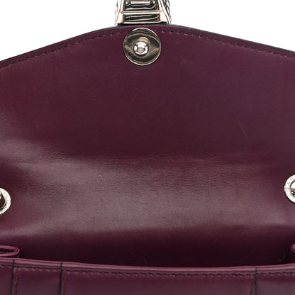 Bulgari Calfskin Small Serpenti Forever Snake Strap Crossbody Bag Purple 14 of 14