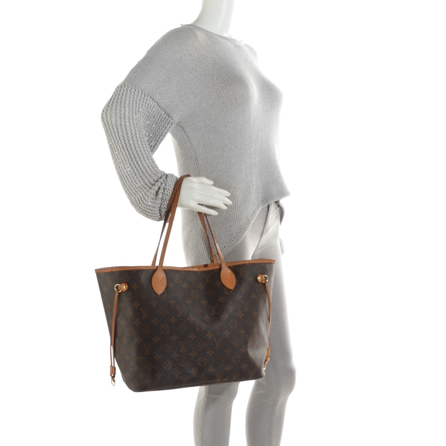 Louis Vuitton Monogram Neverfull MM 4 of 11
