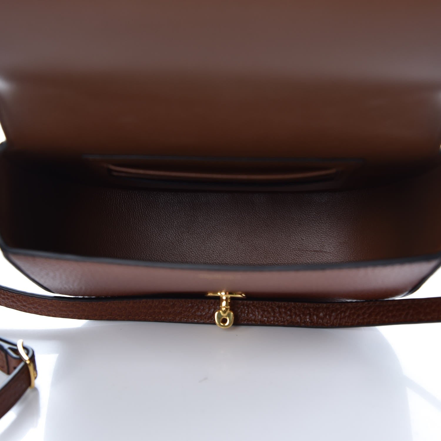 Mulberry Natural Grained Calfskin Small Darley Satchel Oak 5 of 6