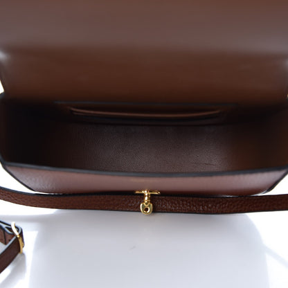 Mulberry Natural Grained Calfskin Small Darley Satchel Oak 5 of 6