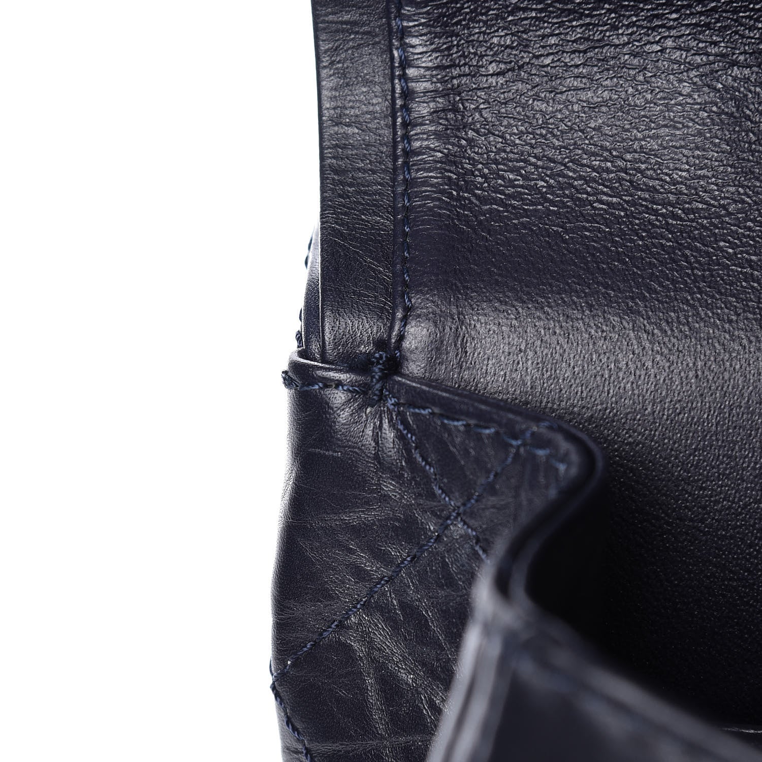 Chanel Aged Calfskin Quilted 2.55 Reissue 227 Flap Navy Blue 8 of 13