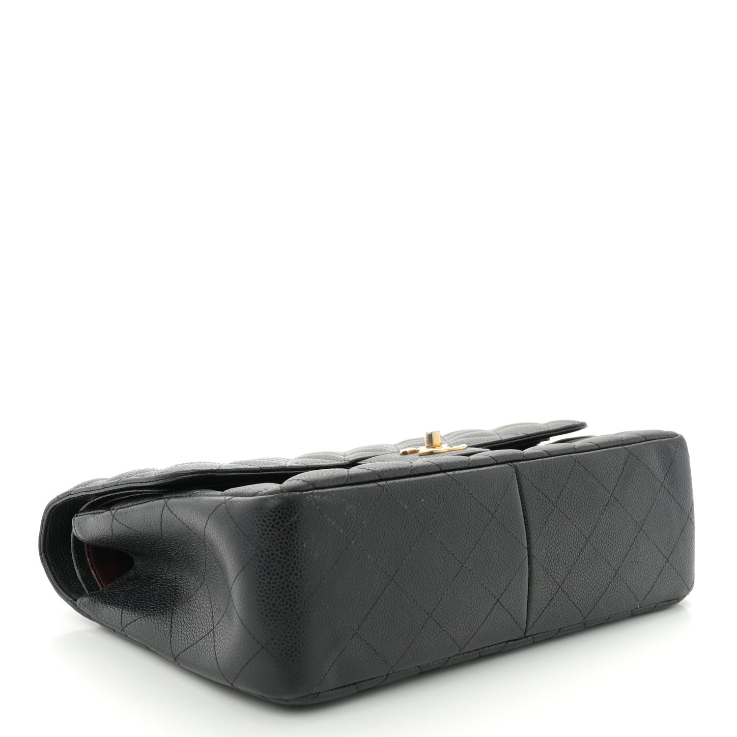 Chanel Caviar Quilted Jumbo Double Flap Black 4 of 12