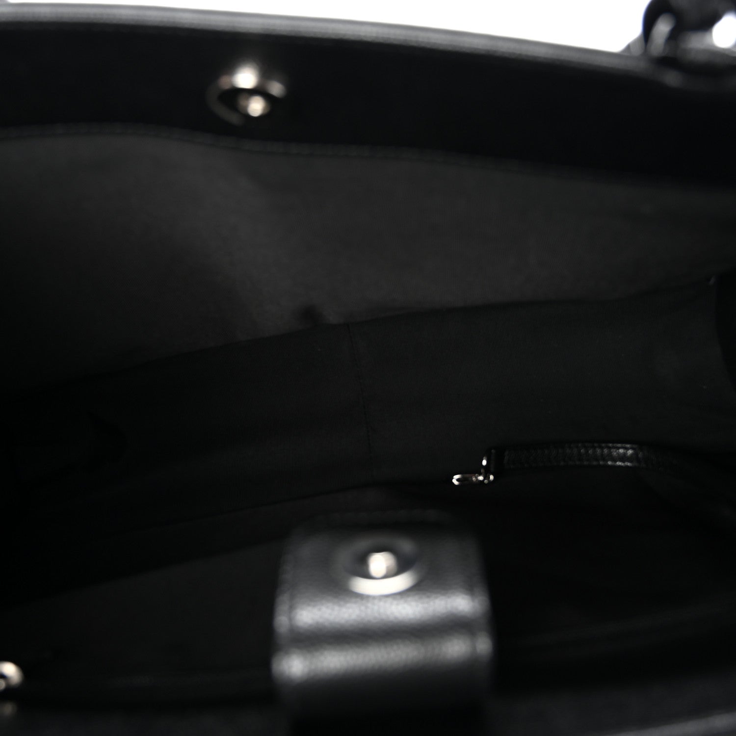 Chanel Caviar Quilted My Everything Large Shopping Tote Black 5 of 10