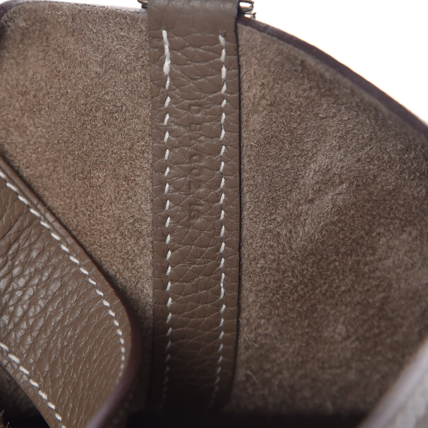 Taurillon Clemence Picotin Lock 18 PM Etoupe