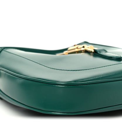 Gucci Boarded Dyana Lux Calfskin Small Jackie 1961 Hobo Emerald 10 of 11